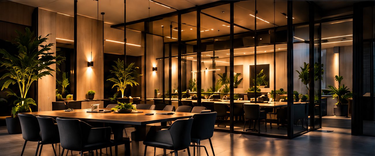 Commercial Spaces lit by True Glow Inventions